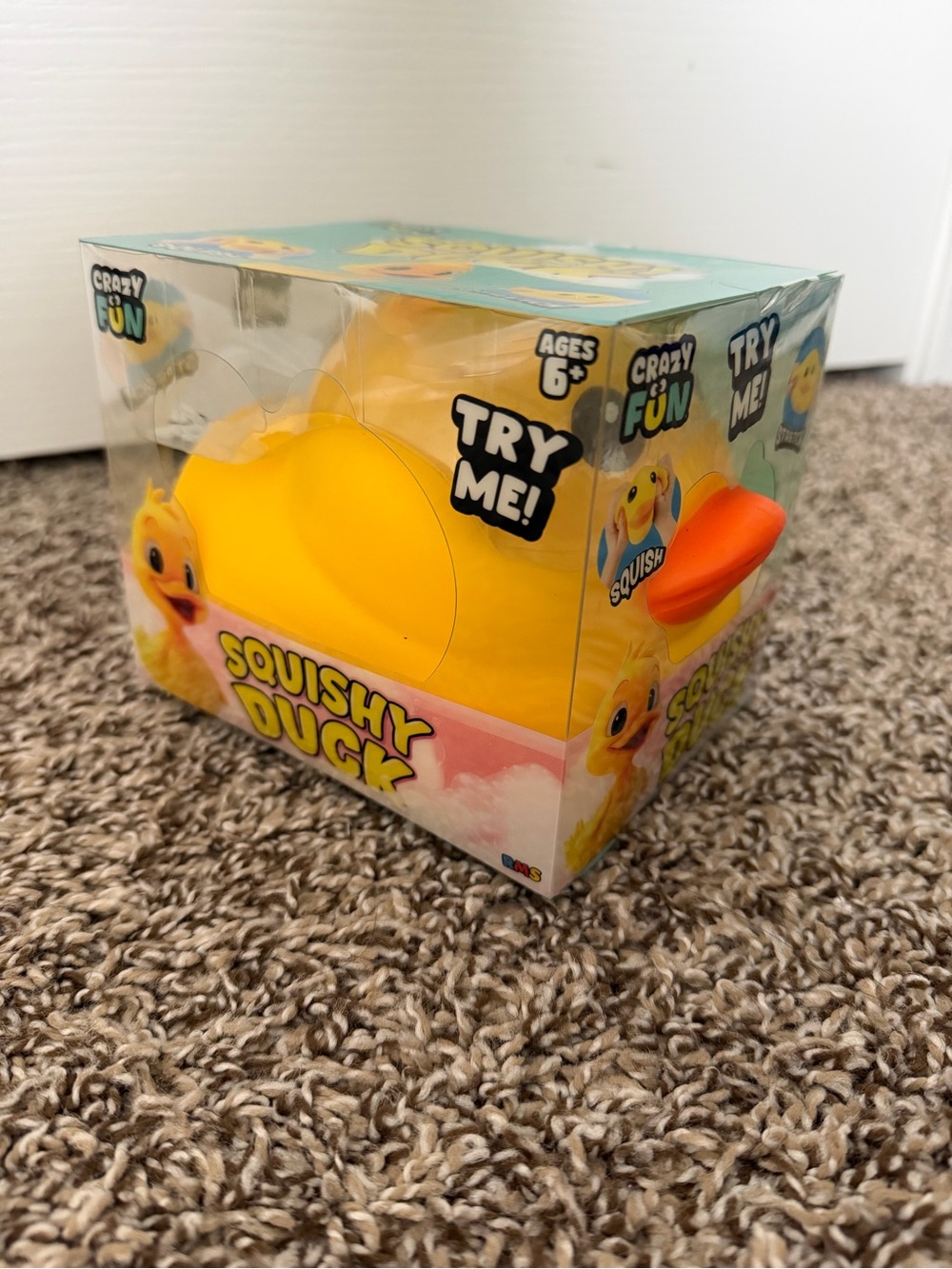 New crazy fun rms Squishy Duck squeezy Toy - Yellow